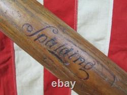 Vintage 1900s Spalding Antique Wood Gold Medal Baseball Bat Decal 34 Rare! GMT Vintage 1900s Spalding Antique Wood Gold Medal Baseball Bat Decal 34 Rare! GMT