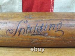 Vintage 1900s Spalding Antique Wood Gold Medal Baseball Bat Decal 34 Rare! GMT Vintage 1900s Spalding Antique Wood Gold Medal Baseball Bat Decal 34 Rare! GMT