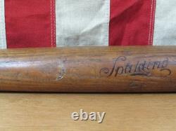 Vintage 1900s Spalding Antique Wood Gold Medal Baseball Bat Decal 34 Rare! GMT Vintage 1900s Spalding Antique Wood Gold Medal Baseball Bat Decal 34 Rare! GMT