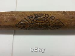 Vintage 1900s Spalding Trademark Air Dried Indoor No. 2 Model Baseball Bat