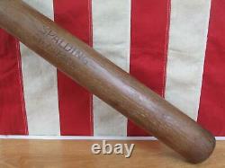 Vintage 1900s Spalding Wood'City League' Baseball Bat 34 Antique Great Display