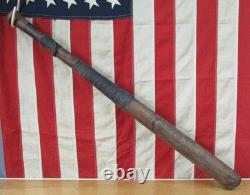 Vintage 1900s Victor Sporting Goods Wood Baseball Bat No. 100 few issues 34 Vintage 1900s Victor Sporting Goods Wood Baseball Bat No. 100 few issues 34