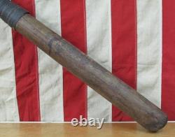 Vintage 1900s Victor Sporting Goods Wood Baseball Bat No. 100 few issues 34 Vintage 1900s Victor Sporting Goods Wood Baseball Bat No. 100 few issues 34