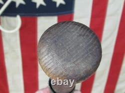 Vintage 1900s Victor Sporting Goods Wood Baseball Bat No. 100 few issues 34 Vintage 1900s Victor Sporting Goods Wood Baseball Bat No. 100 few issues 34