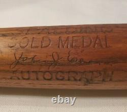 Vintage 1908 1911 Spalding Gold Medal Autograph Series, John J. Evers bat