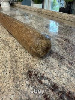 Vintage 1908-1914 ERA Spalding Record Wooden Baseball Bat Very Used In The ERA