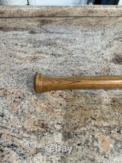 Vintage 1908-1914 ERA Spalding Record Wooden Baseball Bat Very Used In The ERA