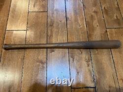 Vintage 1909 Spalding Spalding League Baseball bat 33.25 RARE