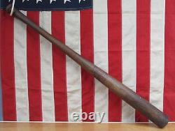 Vintage 1910s AJ Reach Co. Wood Baseball Bat Heavy Hitter No. 82 Model 35 Antique