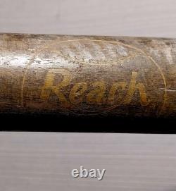 Vintage 1910s AJ Reach Wood Baseball Bat SB12 Blaster