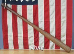 Vintage 1910s Antique Hand Turned Wood Baseball Bat Unusual Grip Knob 36 Nice Vintage 1910s Antique Hand Turned Wood Baseball Bat Unusual Grip Knob 36 Nice