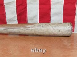 Vintage 1910s Antique Handcrafted Wood Baseball Bat Huge Grip Knob 35 Display