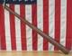 Vintage 1910s Antique Wood Baseball Bat Hand Turned Mushroom Grip Knob 34 Nice