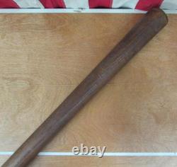 Vintage 1910s Antique Wood Town Baseball Bat Hand Turned Large Grip Knob 32 Vintage 1910s Antique Wood Town Baseball Bat Hand Turned Large Grip Knob 32