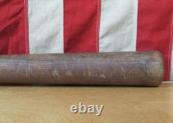 Vintage 1910s Antique Wood Town Baseball Bat Hand Turned Large Grip Knob 32 Vintage 1910s Antique Wood Town Baseball Bat Hand Turned Large Grip Knob 32