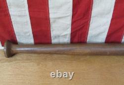 Vintage 1910s Antique Wood Town Baseball Bat Hand Turned Large Grip Knob 32 Vintage 1910s Antique Wood Town Baseball Bat Hand Turned Large Grip Knob 32