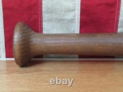 Vintage 1910s Antique Wood Town Baseball Bat Hand Turned Large Grip Knob 32 Vintage 1910s Antique Wood Town Baseball Bat Hand Turned Large Grip Knob 32