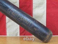 Vintage 1910s Cracker Jack Hillerich Bradsby Professional Decal Baseball Bat 35