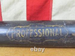 Vintage 1910s Cracker Jack Hillerich Bradsby Professional Decal Baseball Bat 35