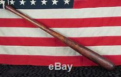 Vintage 1910s Hillerich & Bradsby'Champion' Wood Baseball Bat No. 8 Antique 33