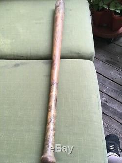 Vintage 1910s Hillerich & Bradsby Champion Wood Baseball Bat No 8 Antique Bat