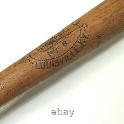 Vintage 1910s Hillerich & Bradsby Co. Wood Champion Baseball Bat No. 8 H&B 34