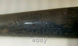 Vintage 1910s Hillerich &Bradsby Semi Pro Wood Baseball Bat 35 Louisville No11B