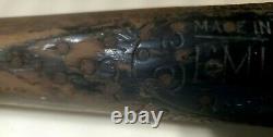 Vintage 1910s Hillerich &Bradsby Semi Pro Wood Baseball Bat 35 Louisville No11B