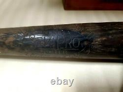 Vintage 1910s Hillerich &Bradsby Semi Pro Wood Baseball Bat 35 Louisville No11B