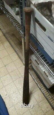 Vintage 1910s Hillerich &Bradsby Semi Pro Wood Baseball Bat 35 Louisville No11B