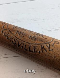 Vintage 1910s Hillerich & Bradsby Wood Safe Hit Baseball Bat