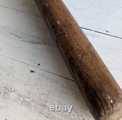 Vintage 1910s Hillerich & Bradsby Wood Safe Hit Baseball Bat