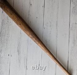 Vintage 1910s Hillerich & Bradsby Wood Safe Hit Baseball Bat