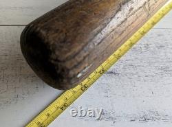 Vintage 1910s Hillerich & Bradsby Wood Safe Hit Baseball Bat