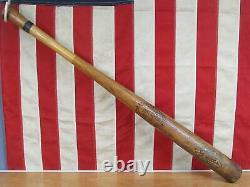 Vintage 1910s King Of The Field H&B Wood Decal Baseball Bat Regulation League 34