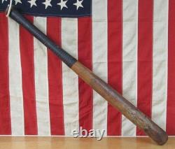 Vintage 1910s Louisville Slugger Baseball Bat HOF Frank Home Run Baker Decal 33