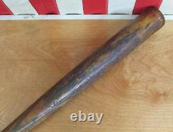 Vintage 1910s Sanford Bat Co. Wood Baseball Bat League Model 45 Jos. E. Miller 35