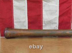 Vintage 1910s Sanford Bat Co. Wood Baseball Bat League Model 45 Jos. E. Miller 35