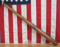 Vintage 1910s Spalding Wood Antique Baseball Bat 250Y Model 35 Great Shape