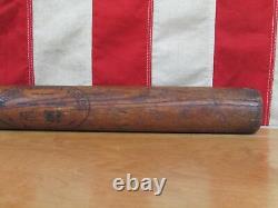 Vintage 1910s Wright & Ditson Victor Wood Baseball Bat No. 96B Bottle Shaped 25