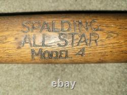 Vintage 1911-1914 Spalding 33 All Star Model Baseball Bat