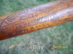 Vintage 1920's Goose Goslin Baseball Bat 40 L. G. G. Louisville SLUGGER