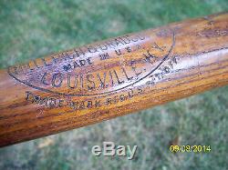 Vintage 1920's Goose Goslin Baseball Bat 40 L. G. G. Louisville SLUGGER