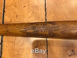 Vintage 1920's Goose Goslin Baseball Bat 40 L. G. G. Louisville Slugger