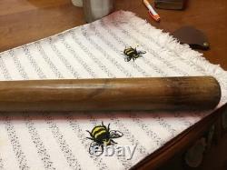 Vintage 1920's M. R. Campbell Logo Tullahoma-Tenn INDOOR BASEBALL BAT 33