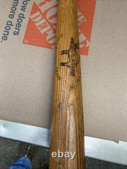 Vintage 1920's M. R. Campbell Official Logo Tullahoma-Tenn Baseball Bat Nice
