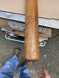 Vintage 1920's M. R. Campbell Official Logo Tullahoma-Tenn Baseball Bat Nice