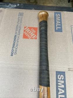 Vintage 1920's M. R. Campbell Official Logo Tullahoma-Tenn Baseball Bat Nice