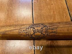 Vintage 1920's Reach Heavy Hitter Model No. 82 Baseball Bat 35