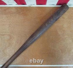 Vintage 1920s AJ Reach Co. Wood Antique Baseball Bat No. 87 Model 25 Rare Display